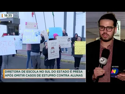 Diretora de escola no Sul do Estado é presa após omitir casos de estupro contra alunas