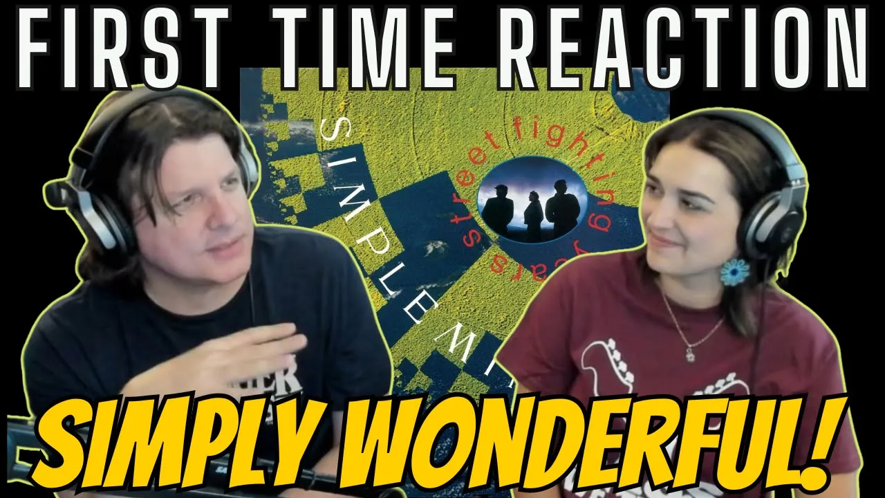 SIMPLE MINDS - Belfast Child | FIRST TIME COUPLE REACTION