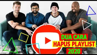 2 cara menghapus playlist youtube 2020