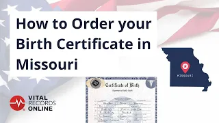 How to Order Your Missouri Birth Certificate Vital Records Online