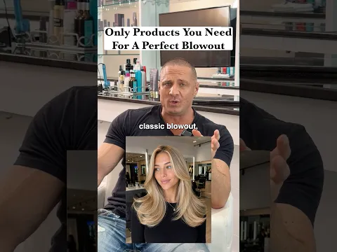 Only Products You Need For A Perfect Blowout