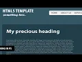 XHTML and CSS Tutorial - 3