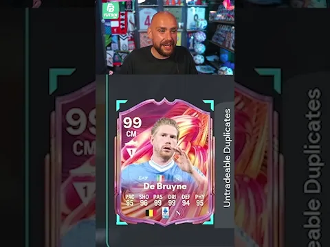 BATESON SHOWS AUZIO HOW TO PICK 99 DE BRUYNE! #fc26