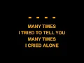 Pat Benatar - We Belong (Karaoke EZ Sing)