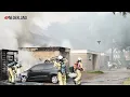 Download Lagu Twee schuren in brand, vuur slaat over naar auto, caravan en woning in Emmen