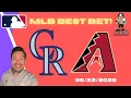 Colorado Rockies vs Arizona Diamondbacks MLB Picks and Predictions Today Nolan s Best MLB Bets