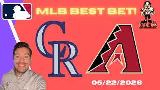 Colorado Rockies vs Arizona Diamondbacks MLB Picks and Predictions Today Nolan s Best MLB Bets