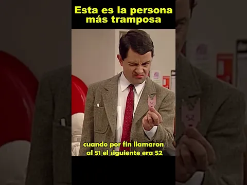 Resulta ser que a este tipo no le agrada mucho esperar...