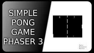 Simple PONG game using the Phaser framework