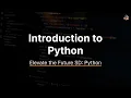 Python Class 1 - Introduction to Coding in Python
