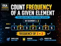 Count Frequency of an Element C Java Python Easy Array Question