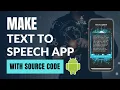Android Text to Speech Tutorial Android Studio How To Convert Text To Speech In Android Studio