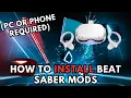 How to get CUSTOM SONGS for Beat Saber Quest 2 or 3