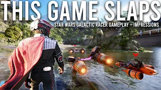 Star Wars Galactic Racer Gameplay and Impressions