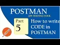 API Testing using Postman How to Write Code in POSTMAN 91-8743913121-Buy Full Course