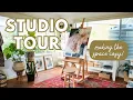Cosy Art Studio Tour How to Create an Inspiring Art Space