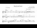 Body and Soul/ Chet Baker solo transcription