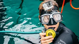 Boat Jobs: REPLACING an ANODE in November & fixing the GOOSENECK (COLD!)