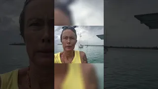 Rainbow’s to lightning: Weather coming in fast, in San Blas!