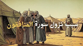 سبب وقصة نزول سورة المنافقون   كيف فضح الله المنافقين بآيات نزلت من السماء  دندنها