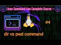 Master Linux Command line dir vs pwd command explained