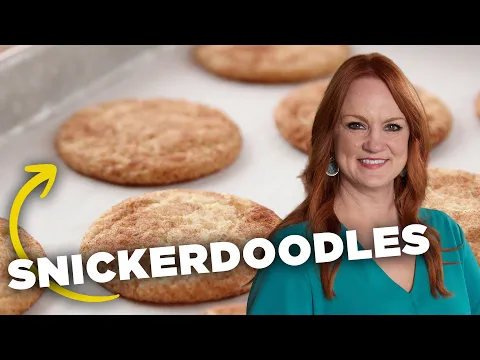 Ree Drummond's Snickerdoodles | The Pioneer Woman | Food Network