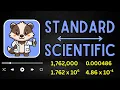 How to Convert Between Standard Form and Scientific Notation