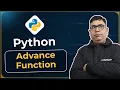 Python advance function by Tanay Sir Python Tutorials for Beginners Learn Python - CodeSquadz