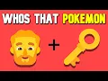 Ultimate Gen 1 Pokemon Emoji Quiz - 100 Pokemon