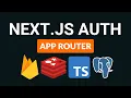 Next js Authentication Made Easy - App Router w Firebase
