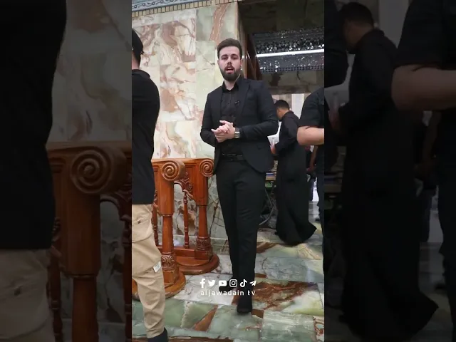 ⁣خلال الصوت والصورة قناة وإذاعة الجوادين وأوصلت المعلومة وكان حضورها المعهود في كل الزيارات المليونية