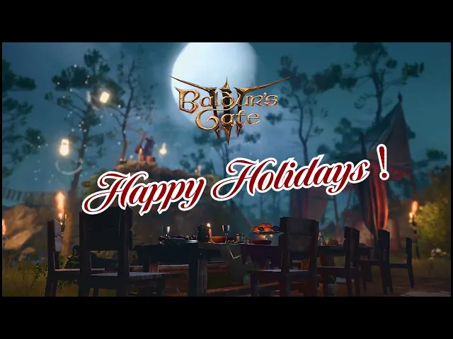 Larian Studios wishes Happy New Year
