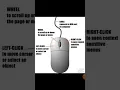 Grade 1 Computer Topic Mouse pad and mouse pointer