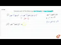 Evaluate each of the following cos -1 cos5 ii cos -1 cos12