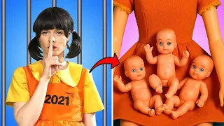 ¡Rica vs Pobre En La Cárcel! Momentos De Embarazo Muy Divertidos
