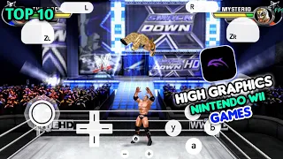 Top 10 Wii High Graphics Game On Dolphin MMJR2 Emulator 2026