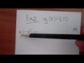 Function Notation - Reading Tables