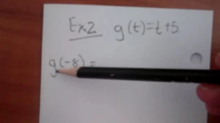 Function Notation - Reading Tables