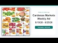 Cardenas Markets Weekly Ad 26 - 26 Top Deals