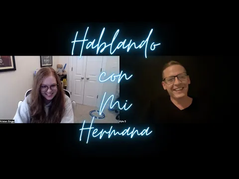 Una Conversación Con Mi Hermana! Practica de escucha nivel Intermedio-Avanzado!