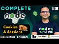 Lecture 18 Cookies and Sessions NodeJS Complete Course Notes Certification