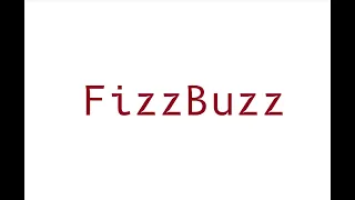 JavaScript Fizz Buzz