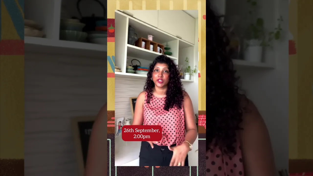 Join us on September 26th 2023 at 2:00pm for an exclusive Amazon Live with Sophie and Rushita! 