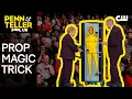Prop Magic Trick featuring Brooke Burke Penn Teller Fool Us The CW