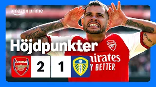 Arsenal vände och vann mot Leeds 😮‍💨 Höjdpunkter: Arsenal v Leeds United | Premier League 26/27