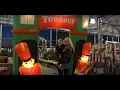 2017 Lowe s Store Christmas Holiday Tour with Max Xmas Inflatables Decorations and Trees