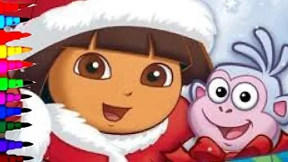DORA the EXPLORER Coloring Book Pages Kids Coloring - In Fun Art For Disney Brilliant Kids