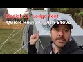 Kodiak 6173 10x10 Stove Tent Review Cozy Cabin Camping Made Easy