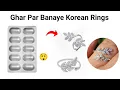 Download Lagu DIY homemade couple love rings🥰😍/how to make rings from waste/best ring ever!