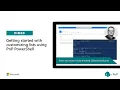 Getting started with customizing lists using PnP PowerShell